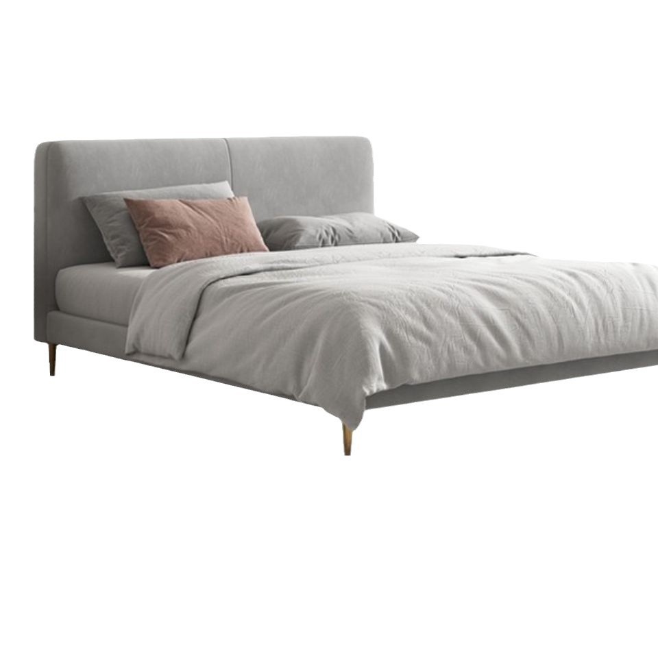 Cama de lana simple nórdica moderna pequeña 1.8 dormitorio principal 1.5 dormitorio doble dormitorio secundario 1.2 habitación modelo
