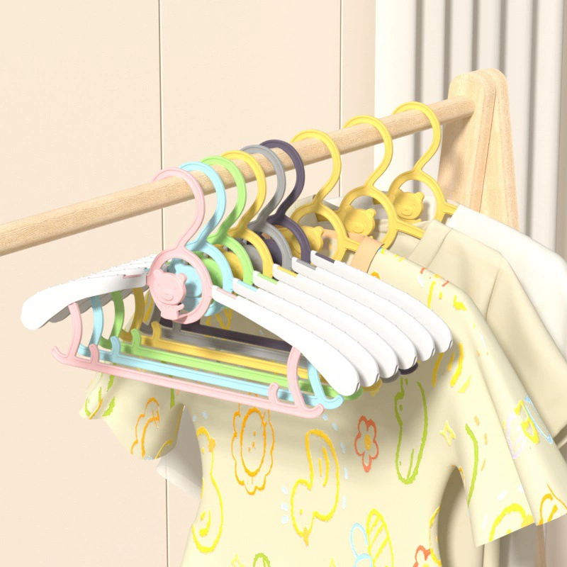 Вешалка для детской одежды Bear для новорожденных, специальная сушилка для детской одежды, для детей среднего и старшего возраста, вешалка для одежды, телескопическая