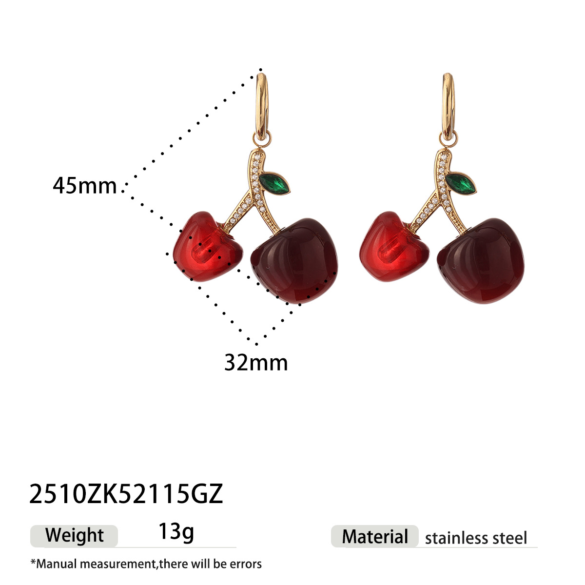 Tina Europa y los Estados Unidos acero inoxidable transfronterizo chapado en oro 18k moda inswind personalidad pendientes temperamento joyas al por mayor mujeres