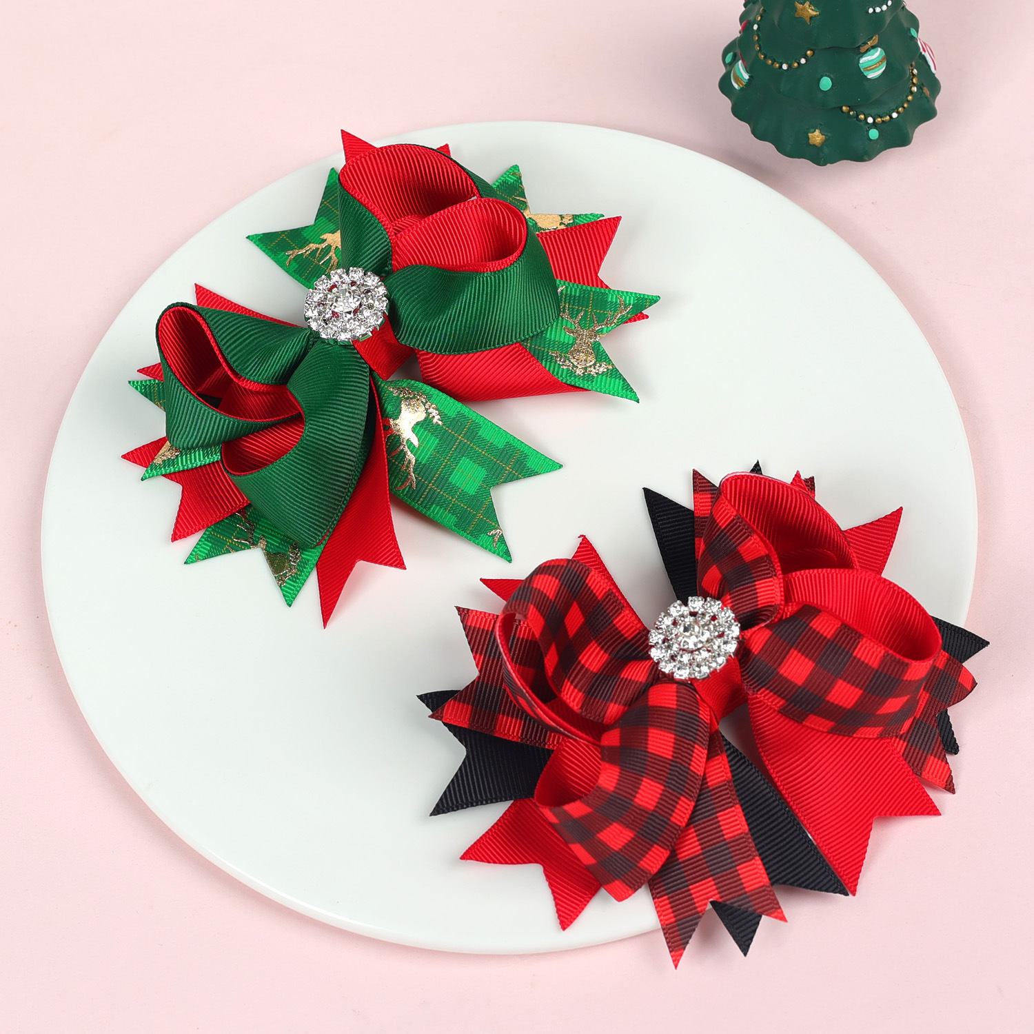 18g Weight Street Occasion Christmas Festival Women's Gender IG Style Style IG Style Women's Kids Hair Accessories 1