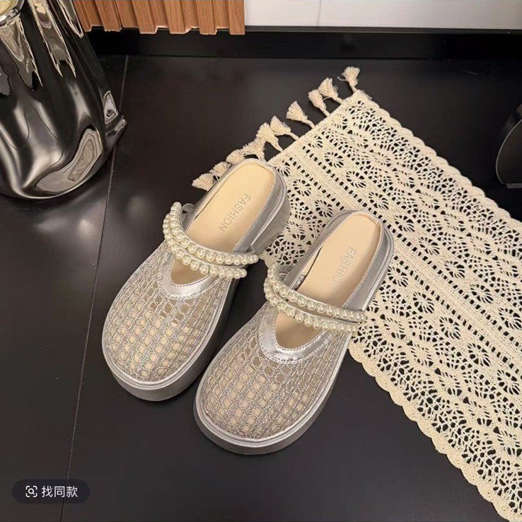 Xiaoxiaoxiang Wind Tunnel Zapatos multifuncional zapatillas de verano 2026 nuevo tipo de suela gruesa elevación de la cabeza de paquete medio deslizamiento de aire
