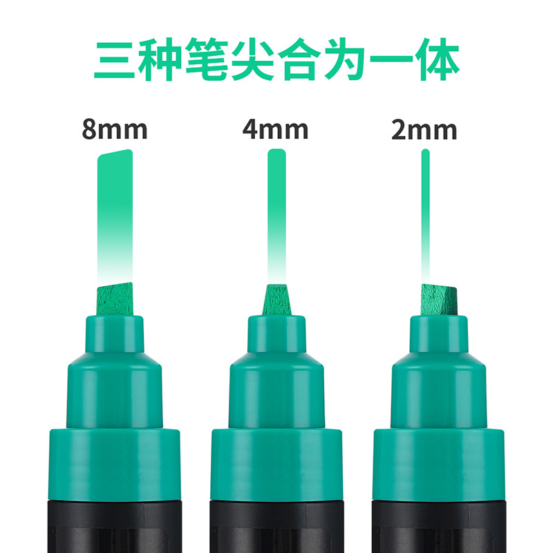 65g de gran capacidad de acrílico marcador de lápiz de graffiti resistente al agua 8mm de ancho marcador gigante material de pintura al por mayor