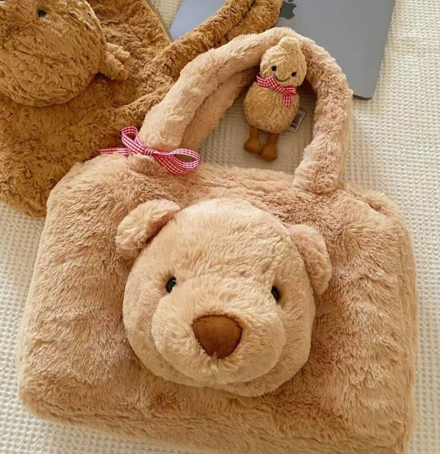 Плюшевые игрушки — милые животные, 32 × 15,5 см, разные дизайны с подвеской/брелком
