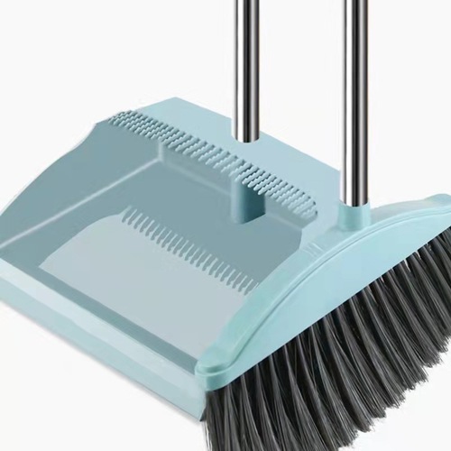 Source Manufacturer's Broom and Shovel Set for Household Use, Soft Bristle Broom and Shovel Set Combo, Wholesale