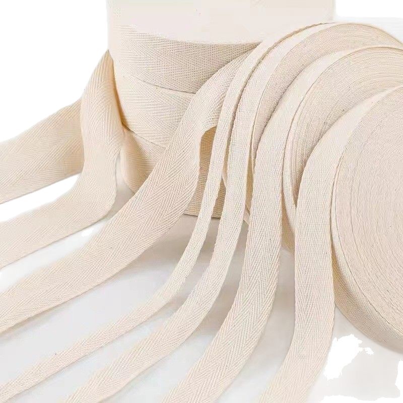 Fabricante de algodón en stock negro y blanco poliéster algodón en zigzag 2.0cm un solo en zigzag dobles accesorios de banda