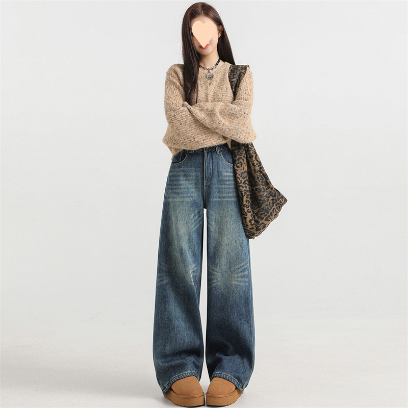 Dark blue-trousers (regular style)