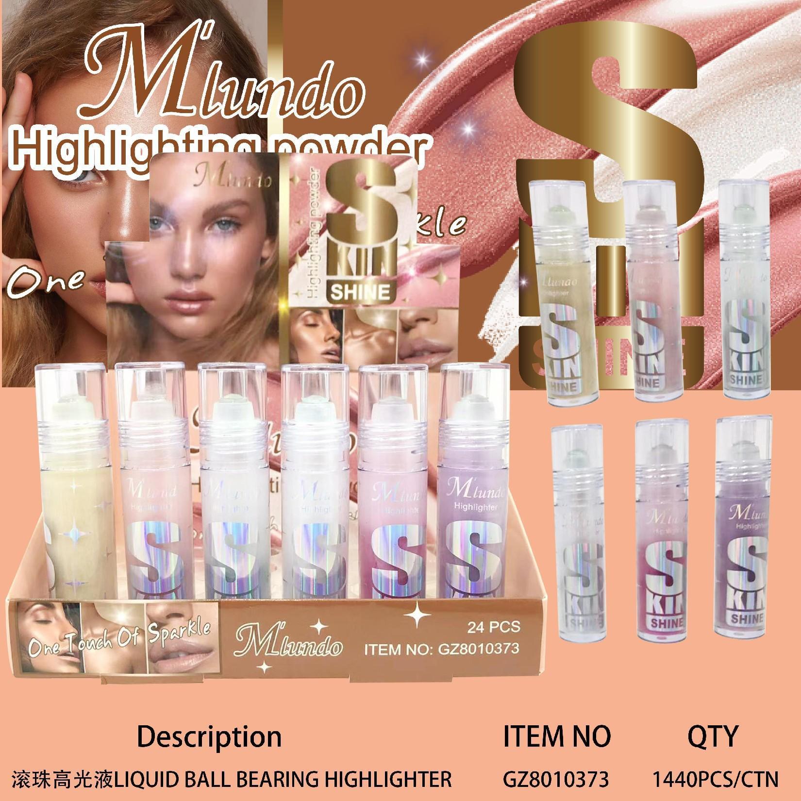 Nuevo Mlundo seis colores de alto brillo concelador blush sequinilla decolor óleo labial invisible barra de concelador maquillaje al por mayor