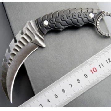 C1110爪刀固定刀D2钢刀片、G10手柄户外露营刀防身EDC工具刀