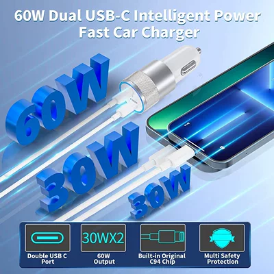 fast charger TYPE-C car charger – Mobil şarj cihazları