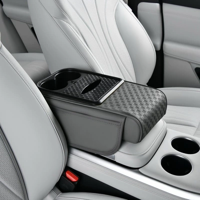 Armrest box pad Universal Car Booster Pad, Water - gray