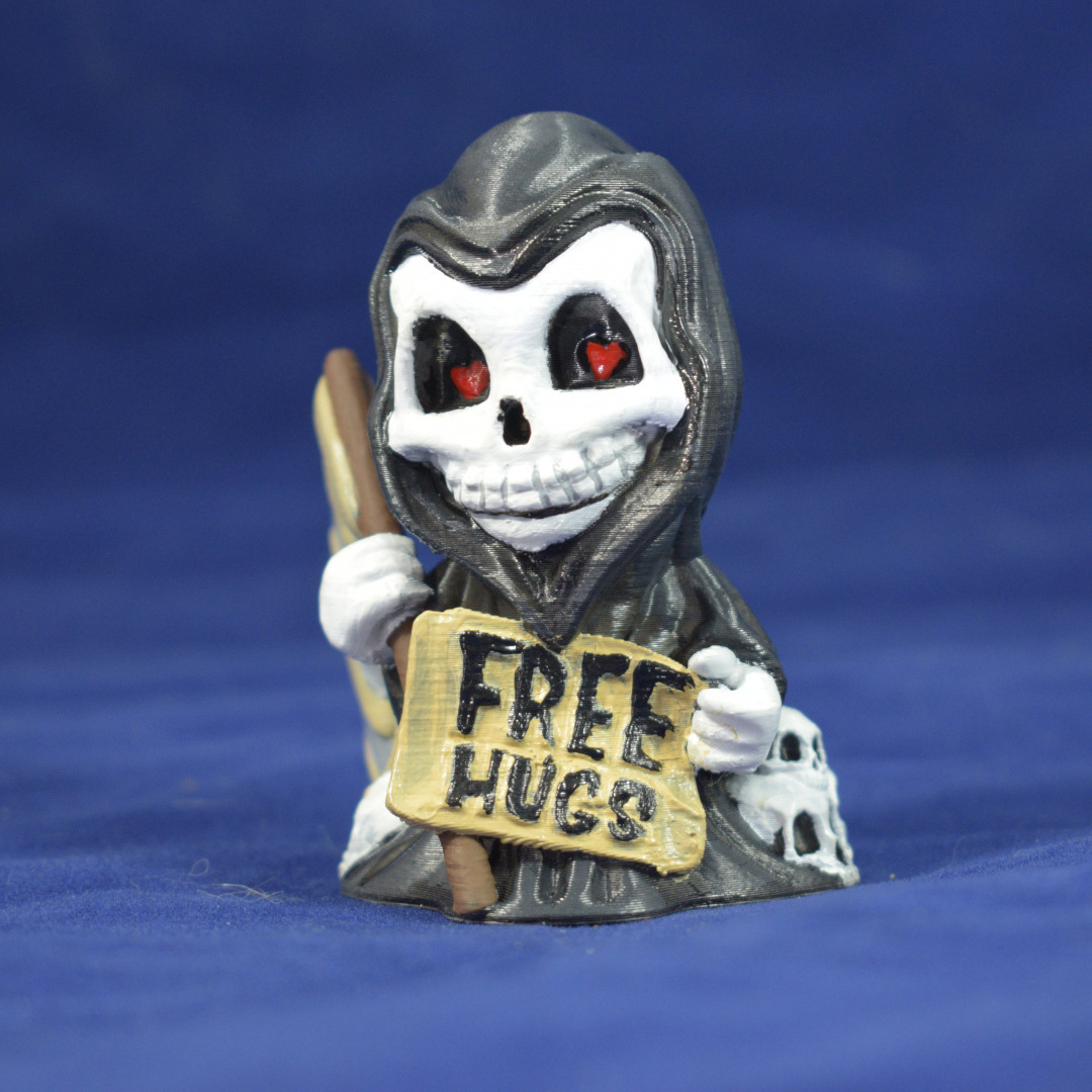 Resin handicrafts ornaments, cute and caring little desktop decorations, Reaper statue_voghion.com