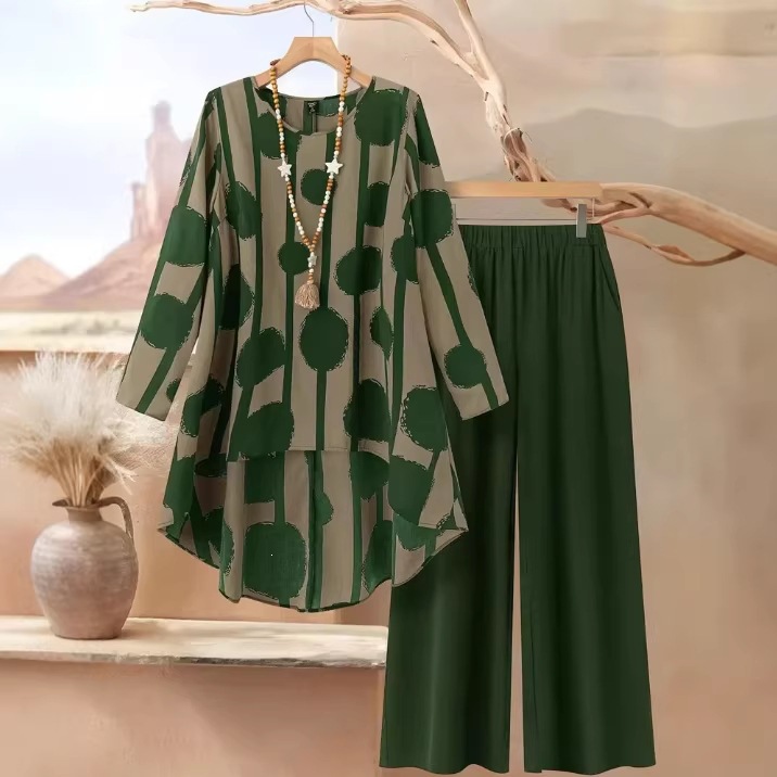 Cross-border Plus-size Standard Sizing Suitable For And , Various Printed Loose-fitting Women's Casual_voghion.com