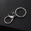 Modern and minimalistic metal keychain with zipper, car keys, accessory with accessories, wholesale