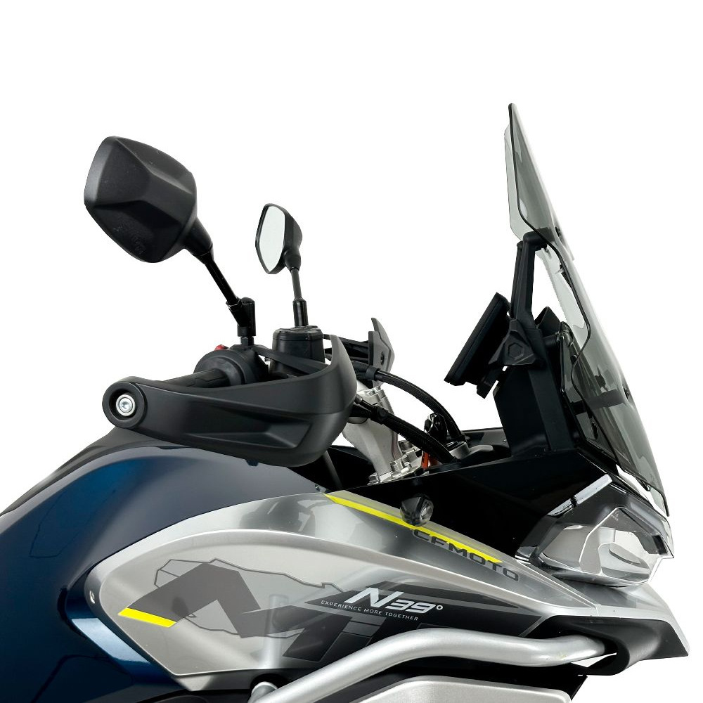 800MT heightened and widened windshield for spring breeze 800 MT modified windshield chest protection imported windshield