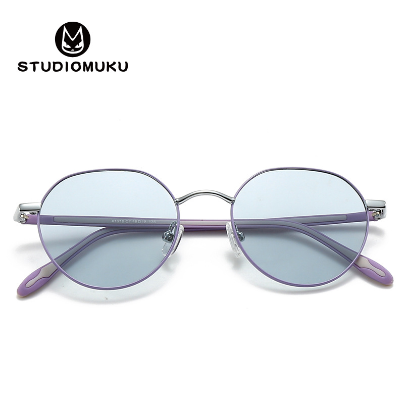 STUDIOMUKU gafas de madera fresca, gafas de sol de nylon polarizadas de alta calidad, gafas de sol de moda para niños