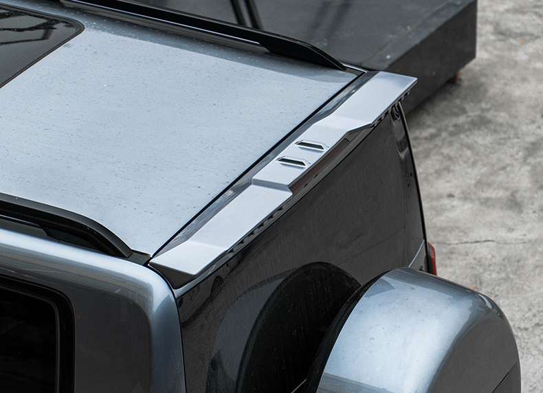 Suitable for Fang Cheng Bao 5Mc Rear Spoiler, Roof Wind Deflector, Top Wing Modification, Car Exterior Decoration Sticker, Free of Charge