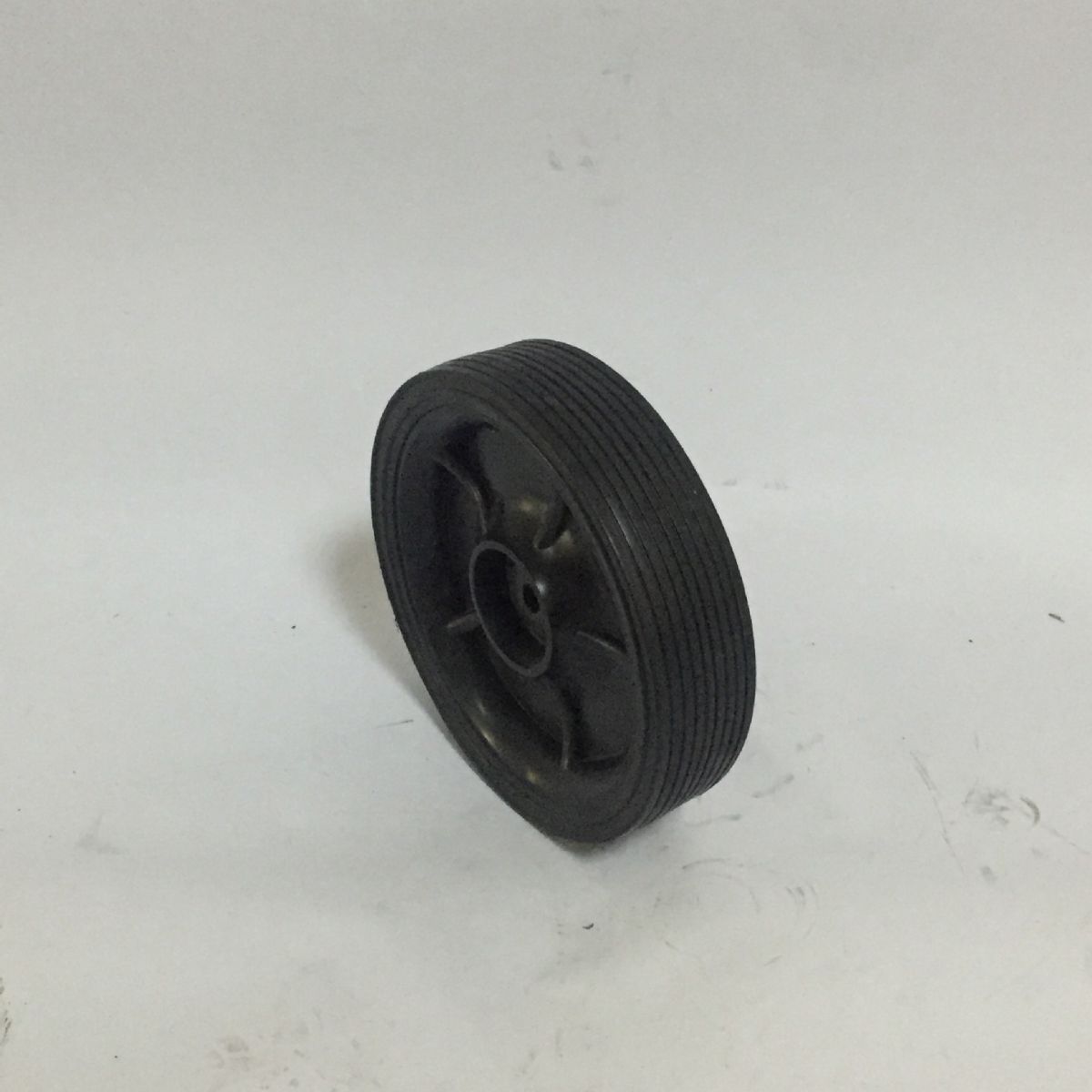 厂家直供全新PVC料脚轮 行李车用耐磨防爆手推车工具车脚轮