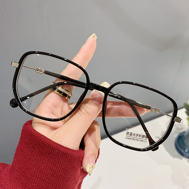 Internet famous old people's reading glasses automatic zoom fashion glasses rack ultra light large frame fashion HD reading glasses