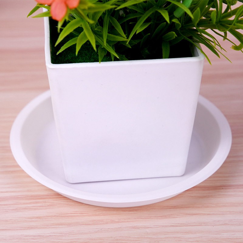 花盆托盘圆形规格塑料底托玫瑰多肉绿植花瓶花卉垫底接水盘批发|undefined