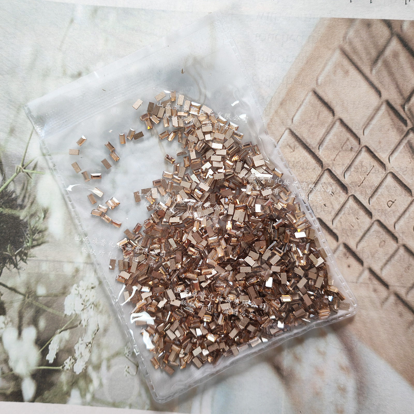 샴페인 [직사각형] 2*4mm