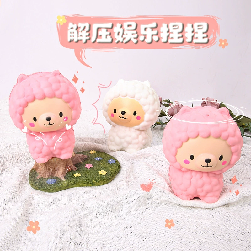 Трансграничные специально для Squishy альпака pu медленного отскока декомпрессионных игрушек