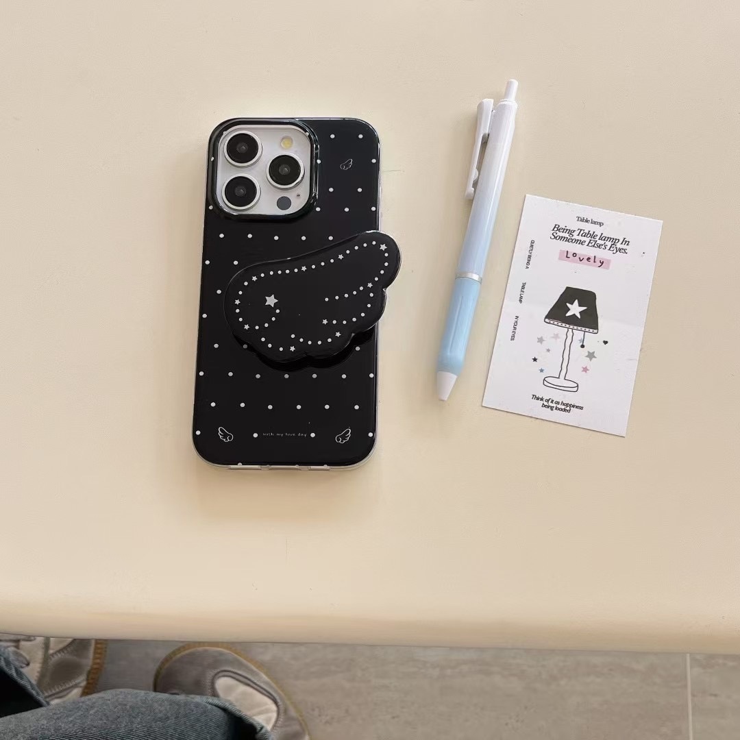 50g Weight iPhone Applicable Brands Phone Cases Classification tpu Material Polka Dots Pattern Simple Style Style Tpu Polka Dots Simple Style Phone Cases Phone Accessories 2