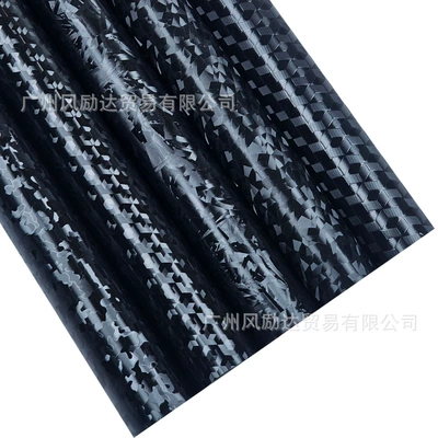 Auto Color Change Film — best-selling matte forged carbon black