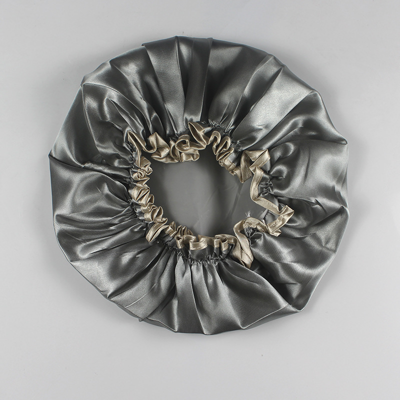 Yaling 9901 ventas directas de fábrica luz estilo de lujo Venta caliente PVEA doble capa engrosada impermeable ducha gorra de baño