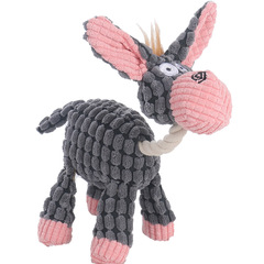 Amazon Pet Toys French Bulldog Chewing Training Fleece Brontosaurus Sound Plush Dog Toy Wholesale