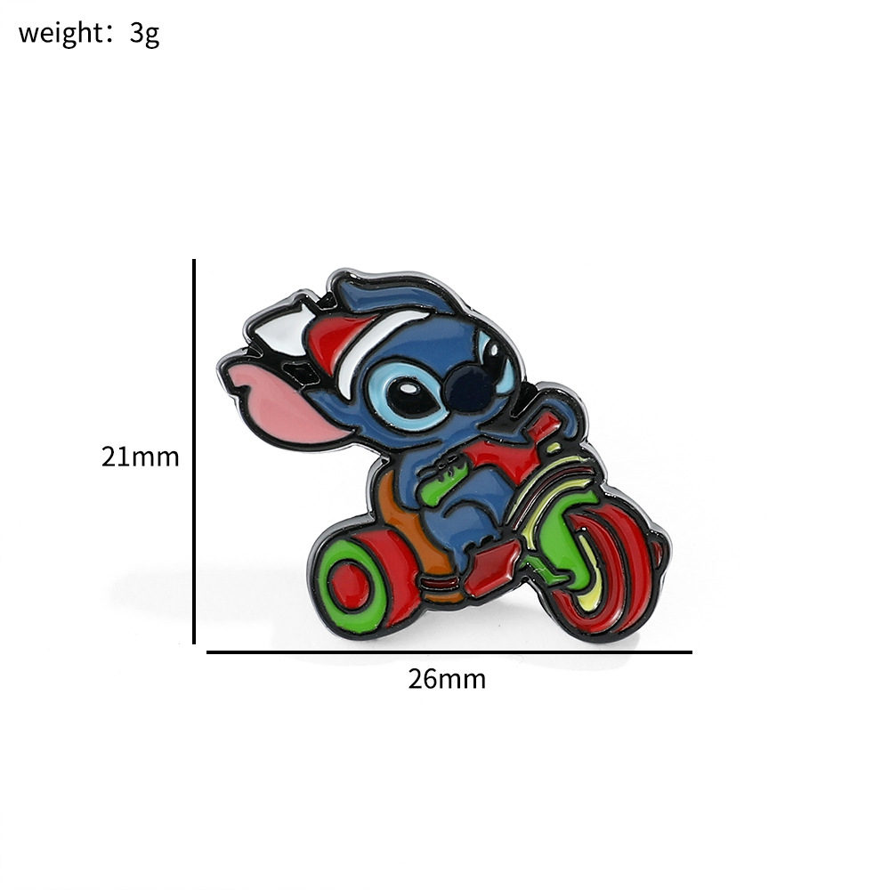 100 Insignias Metálicas Clásicas de Stitch, Broche de Aleación de Star Wars, Stitch, Maestro Yoda, Venta al por Mayor