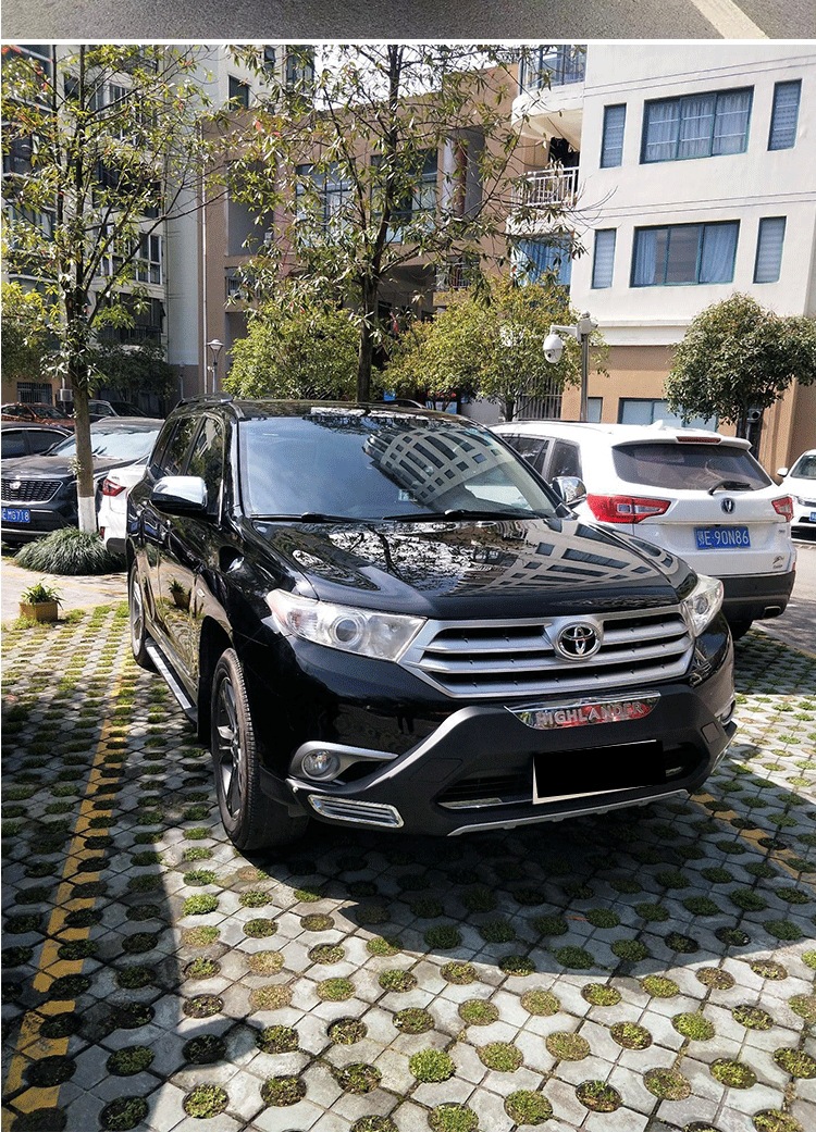 Suitable for 09-11 12-14 Toyota Highlander front and rear bumper bumper Highlander front and rear bumper wholesale