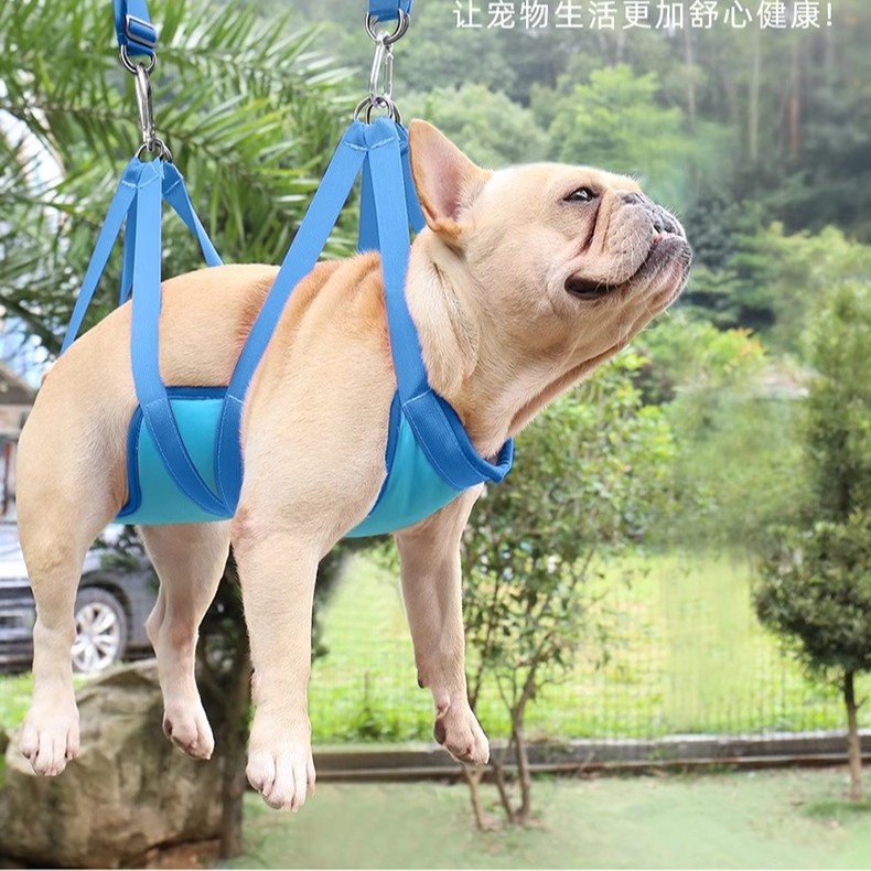 Pet Grooming Hammock for Dogs and Cats, Nail Trimming Sling, Small and Medium-Sized Dog Ear Cleaning Fixed Hanging Hammock