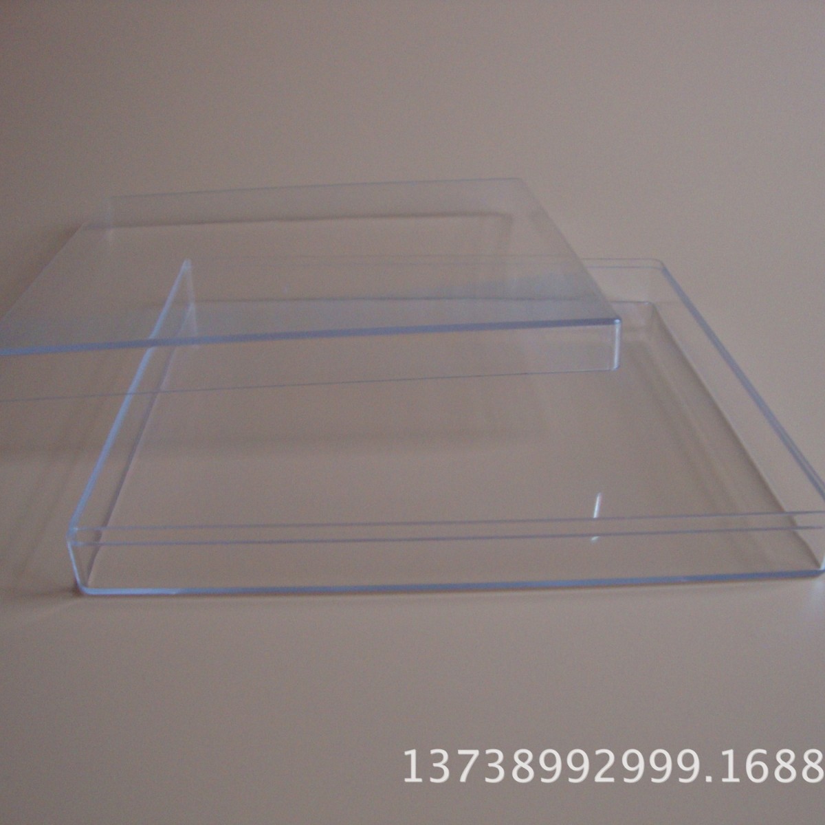 工厂直销小号方盒.塑料包装盒.东革阿里参片虫草滋补品透明空白盒