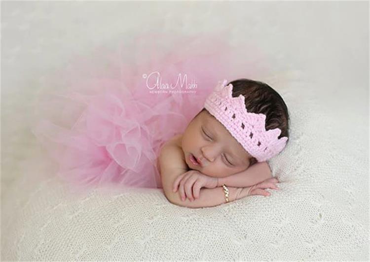 Lindo Corona Tela Accesorios Bebe display picture 4