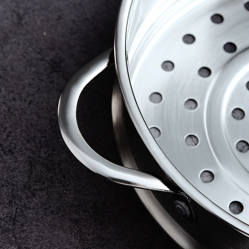 304 нержавеющая сталь молочный cooker корейский стиль ресускоп одноличная ручка маленький молочный котел домашний маленький котел электроплита двойное использование один слой маленькая пароварка
