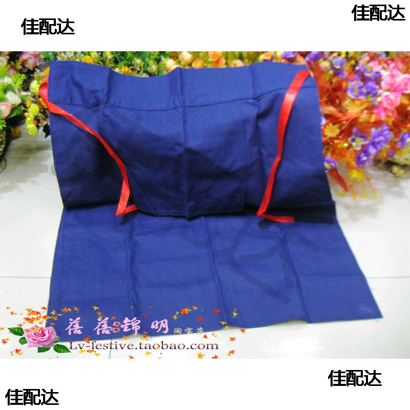 Фартук Зеленая ткань свадебные принадлежности