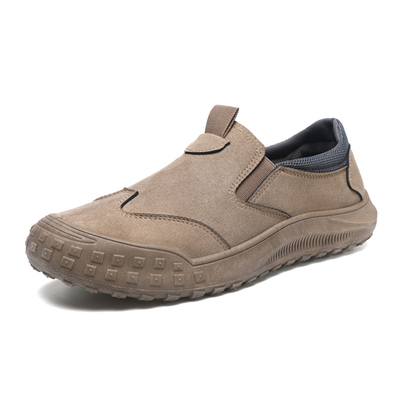 Men's shoes spring and autumn new solid color men's comfortable and…