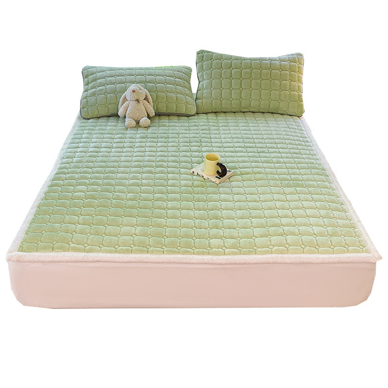 Colchón de terciopelo de leche, colchón de terciopelo de invierno, colchón de terciopelo de invierno, colchón de manta, colchón de dormitorio para estudiantes, colchón de cama individual