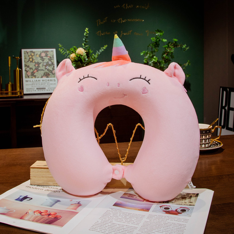 Almohada Cervical en U Portátil de Espuma Viscoelástica para Viajes y Oficina image 12