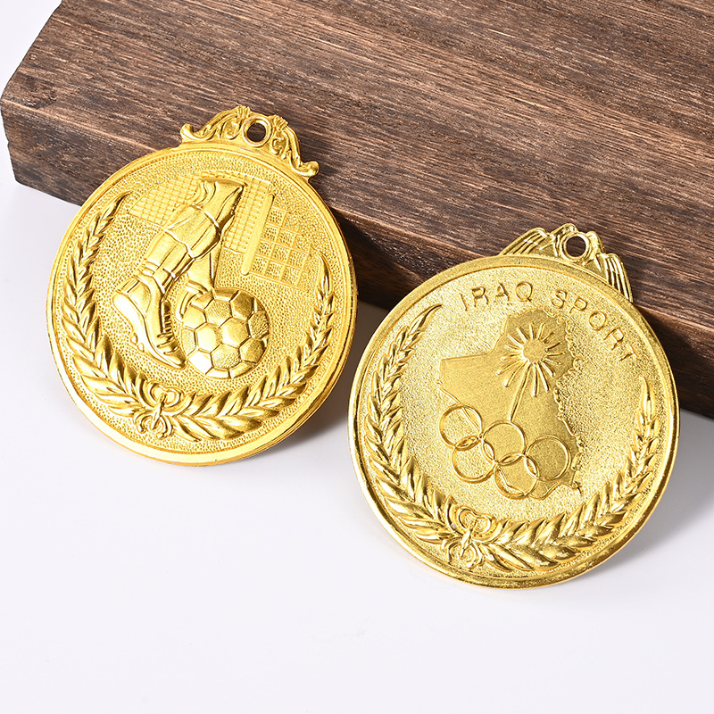 Medalla de metal personalizada Juegos deportivos medalla de oro lista escuela empresa reunión anual de premios recuerdos