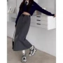 中长款春秋季高腰休闲半身裙