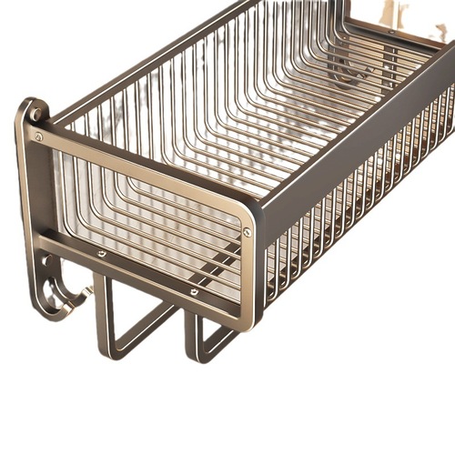 Towel rack bathroom punch-free bathroom toilet toilet storage rack integrated wall-mounted bath towel and clothes storage