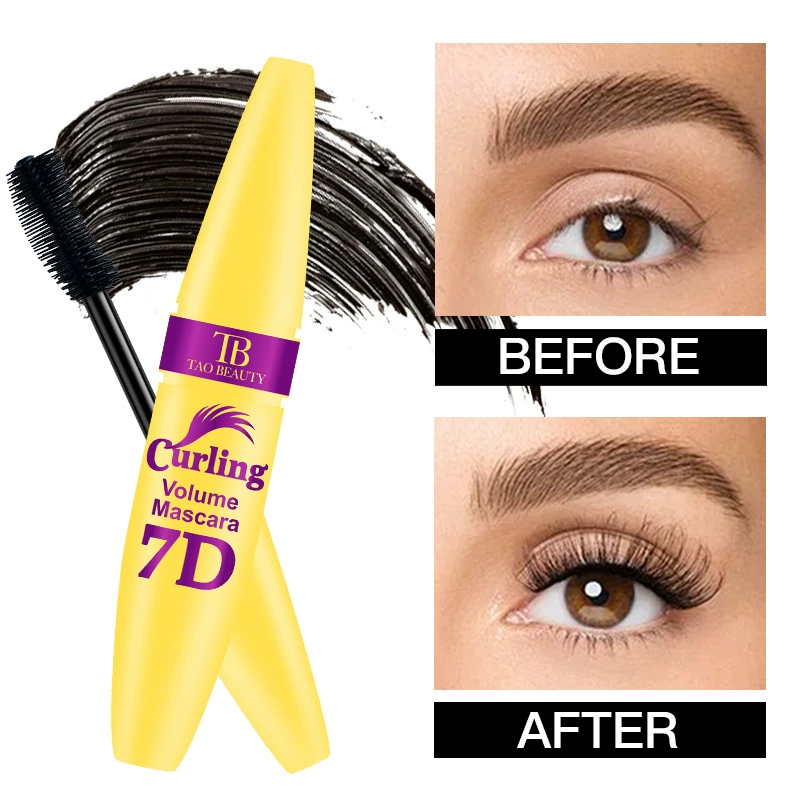 Эксклюзивная тушь TB TAO BEAUTY7D, подкручивание, стойкая укладка, хит сезона
