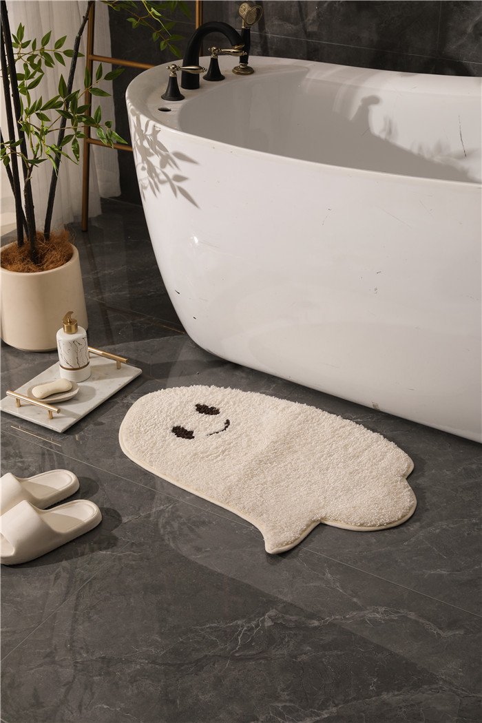 Cross-Border Flocking Floor Mat Tpr Non-Slip Microfiber Bathroom Absorbent Mat Door Mat Creative Carpet Customized with Pictures
