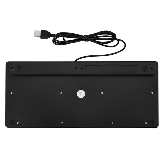 TT-A01 Mini Wired Multimedia Keyboard 78 Key USB Interface Keyboard German/French/Russian/English
