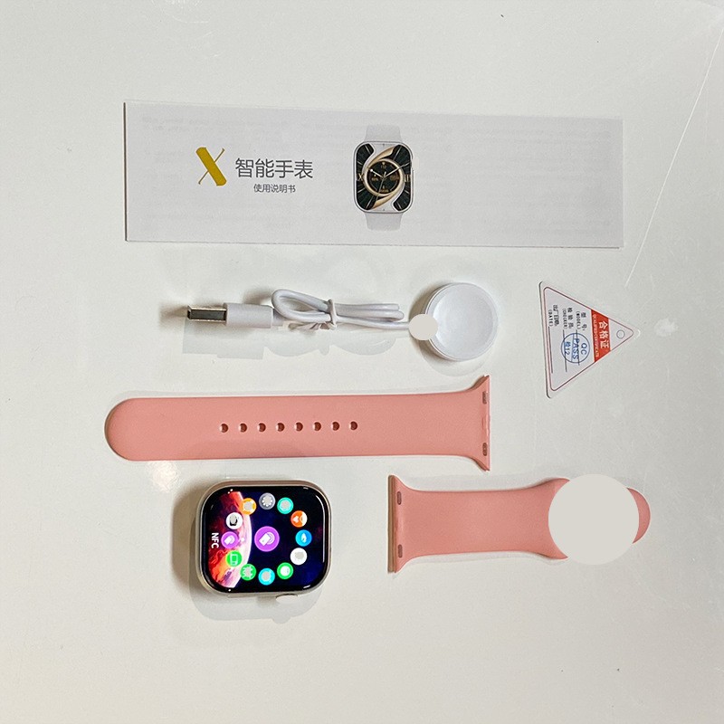 Bluetooth [watch x gold powder curved screen] blood sugar + baidu navigation + chat gpt [double collection and double payment]