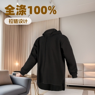 Foreign Trade Spot Hoodie with Zipper, Polyester Polar Fleece Knitwear, Work Clothes, Free Shipping, Shipped in Seconds