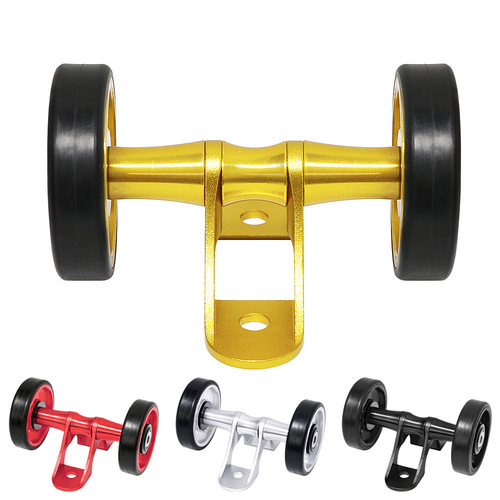 Fender bearing easy-running wheel Xiaobu folding car mud wheel mud wheel trailer trolley wheel double wheel cross-border