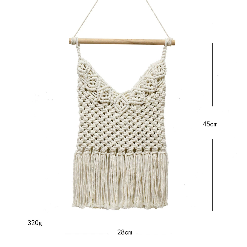 Wall mesh bag, tapestry, storage bag, new collection, city style, boho style