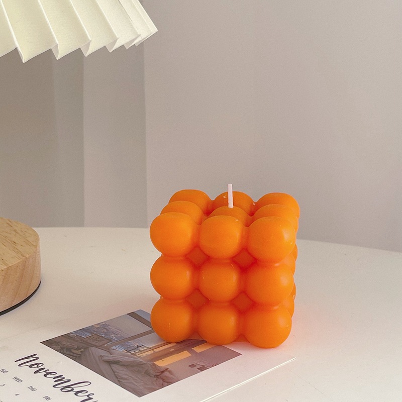 ins geometría gradiente cubo de balmón Rubik decoración de escritorio decoración interior perfumes duraderos props de fotografía